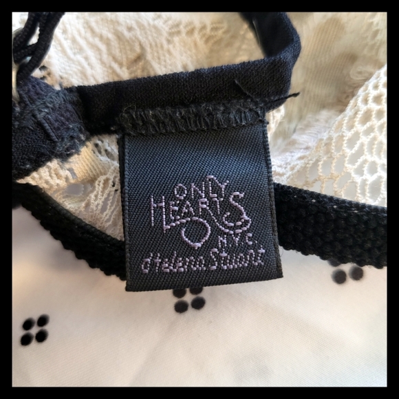 🆕️ Brand New Only Hearts "Naughty Knickers" Wrap Around Bralette - Picture 5 of 5